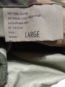 Рукавицы-краги Gore-Tex с шерстяным вкладышем новые р.L
