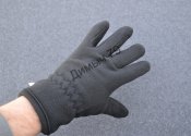Зимние перчатки флисовые Thinsulate ( Черный )