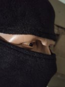 3 новые балаклавы тонкий флис. Цвет черная и темно-зеленая