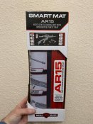 Коврик для чистки оружия Real Avid Smart Mat со схемой AR-15