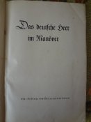 Книга "Das deutsche Heer im Manöver".