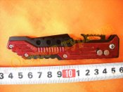 Нож выкидной 309A с открывалкой клипсой