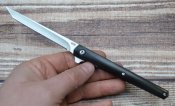 Нож Fisherman Slim Wood Flipper Tanto