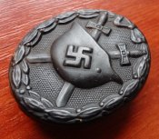 Знак "За ранение 1939" в чёрном (110).