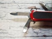 Многофункциональный складной нож от компании Victorinox. Модель Delemont EvoGrip ™ 11 (2.4803.C)