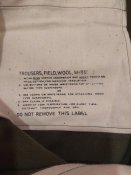 Trousers, Field, Wool, M-1951. L-Regular
