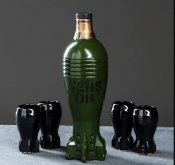 Керамическая бутылка сувенир Мина