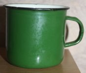 Кружка эмалированная армейская (на реконструкцию ).