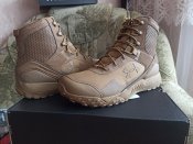 Ботинки мужские Under Armour. Размер 10.5 US. Койот.