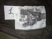 Шапка зимняя олива Bundeswehr. Шапка-ушанка Бундесвер р.58 (лот №1/4)