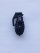 Клипса фиксатор граната EDC Gear (чёрный) (7 шт.)