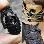 Клипса фиксатор граната EDC Gear (чёрный) (7 шт.)