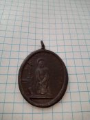 Медальйон середньовічний католицький