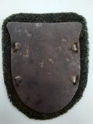 Нарукавный знак вермахта "Щит за Крым" (копия, Карл Вюрстер).