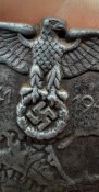 Нарукавный знак вермахта "Щит за Крым" (копия, Карл Вюрстер).