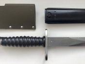 Швейцарский штык нож Sig57.