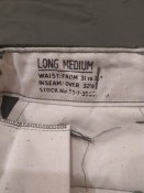 Trousers, Field, Wool, M-1951. Long Medium.