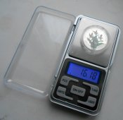 Весы ювелирные 200 г / 0,01 г карманные с батарейками