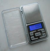 Весы ювелирные 200 г / 0,01 г карманные с батарейками