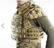 Противоосколочный жилет по типу бундес Multicam