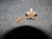 значок (sheriffs department) відділ шерифів.діаметр 2.6 см.