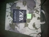 Куртка-ветровка с капюшоном милитари камуфляжная "Zara" р.S. (лот №21)