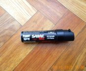 Газовый баллончик Sabre Red Compact струйный-!