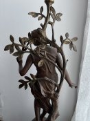 Красивейшая керосиновая лампа. Сецессия, Арт—Нуво, Модерн