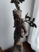 Красивейшая керосиновая лампа. Сецессия, Арт—Нуво, Модерн