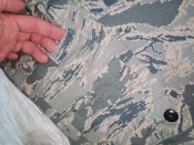 Китель в камуфляже ABU (США) Air Force Camo, размер: 10R (лот №41).