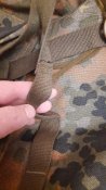 Рюкзак армії Бундесвер. Оригінал. Флектарн.