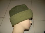 шапка трекінгова,колір оливка.розм.58(розтягується) 100% акрил
