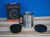 Термокружка з кришкою і підставкою Tramp TRC-007, 400мл.