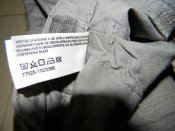 шорти трекінгові, сірого кольору. 100% бавовна