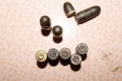 45 АСР , гильзы и пули