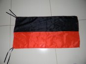 прапор червоно чорний 34см.Х 27см.і 60см.Х 31 см.