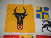 прапри,герби міст Швейцарії. розм.30 см. Х 31см.100 % котон.б/в.