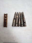 Макеты 7,62х54. Новосибирского ПЗ, 1940 год. с редким клеймом 179 40