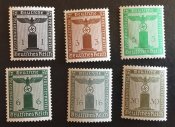 Рейх Официальные марки почтового обслуживания НСДАП серия 1938