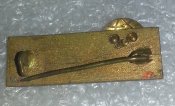 знак агенство печати новости (латунь)
