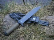 Ніж Colunbia 2558В, 32 см, в чохлі + кресало.