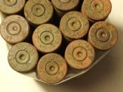 Гильзы разные копаные с немецких позиций
