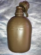 Армия USA. Фляга на 1 QT (кварт) olive +2 термочехла олива и вудланд. Все оригинал.