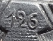 Знак "За ранение 1939" в чёрном (126).