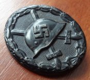 Знак "За ранение 1939" в чёрном (126).