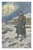 Австро-угорська військова різдвяна листівка.