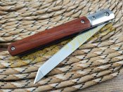 Нож складной  танто Флиппер M390 подшипники с чехлом