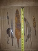 Боевой нож и сопутка.