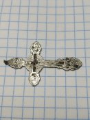 Крестик серебро