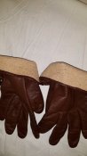 Перчатки кожаные Англия р.8.5